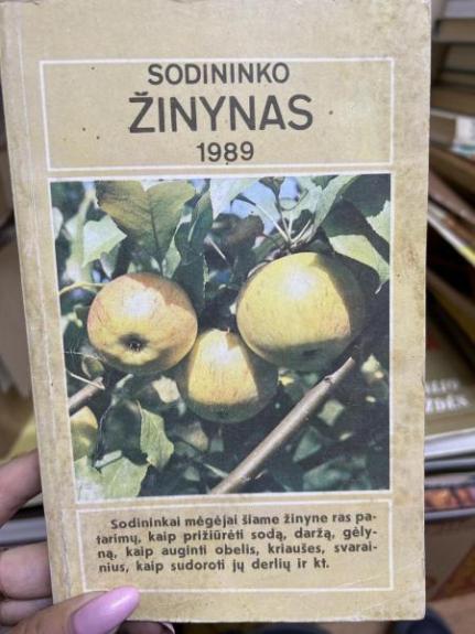Sodininko žinynas 1989