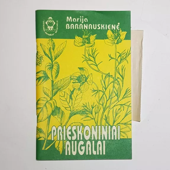 Prieskoniniai augalai - M. Baranauskienė, knyga