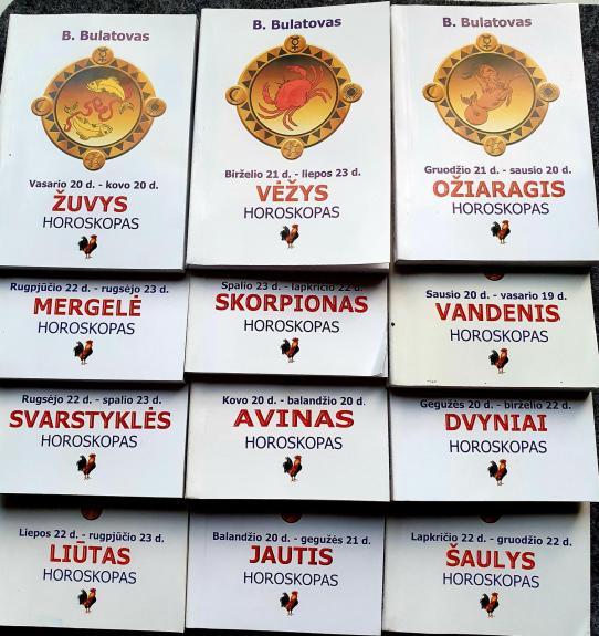 Horoskopas (12 knygelių)