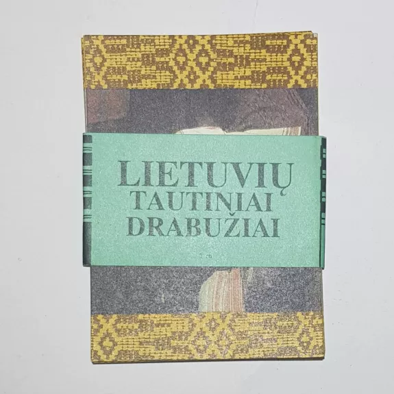 Atvirukų rinkinys "Lietuvių tautiniai drabužiai" - Autorių Kolektyvas, knyga