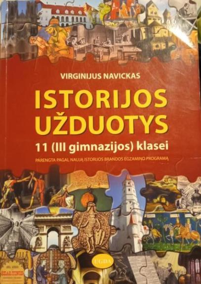 Istorijos Užduotys 11 (III gimnazijos) klasei - Virginijus Navickas, knyga