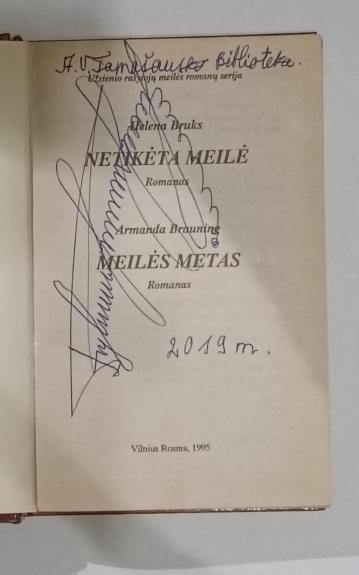 Netikėta meilė. Meilės metas