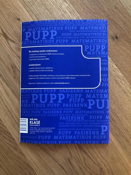 PASIRENK MATEMATIKOS PUPP​ - Irma Gecevičiūtė, knyga 1
