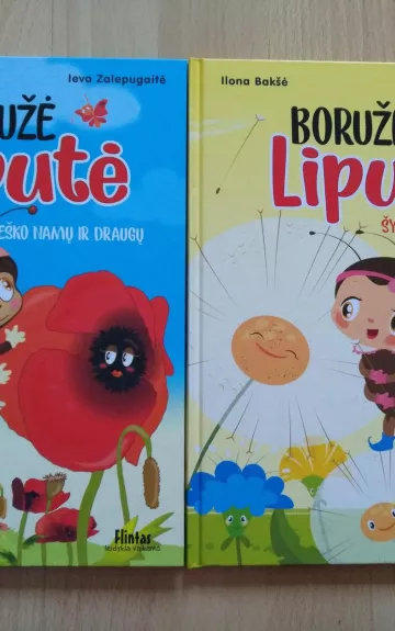Boružė Liputė dvi knygos