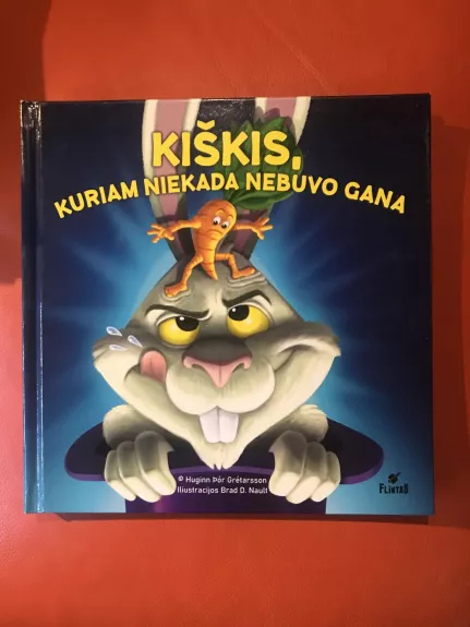 Kiškis, kuriam niekada nebuvo gana - Huginn Grétarsson, knyga