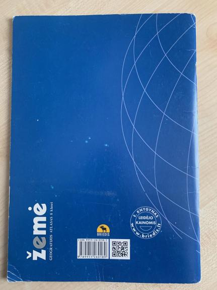 Žemė: geografijos atlasas 8 klasei