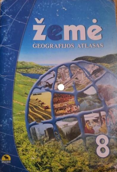 Žemė: geografijos atlasas 8 kl.