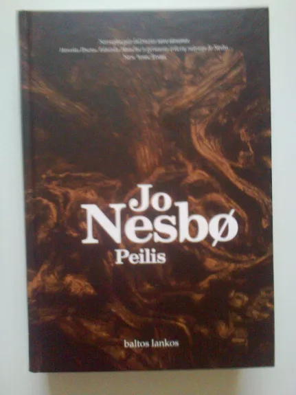 Peilis - Jo Nesbo, knyga