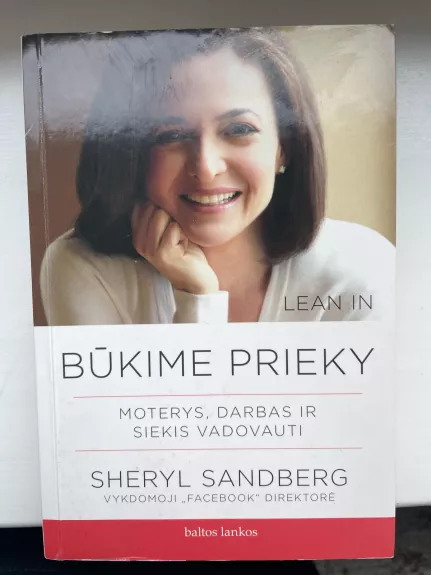 Bukime prieky - Sheryl Sandberg, knyga