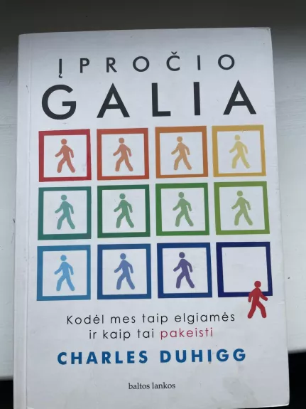 Įpročio galia - Duhigg Charles, knyga