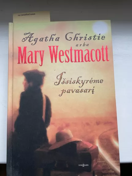 Išsiskyrėme pavasarį - Mary Westmacott, knyga