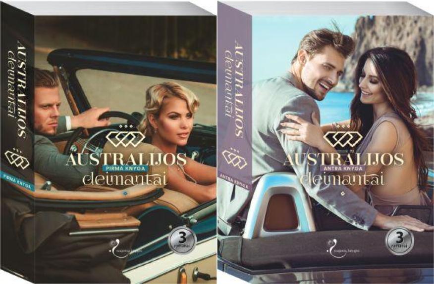 Australijos deimantai (2 knygos)