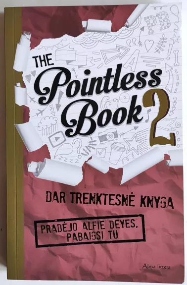 The Pointless book 2. Dar trenktesnė knyga - Alfie Deyes, knyga