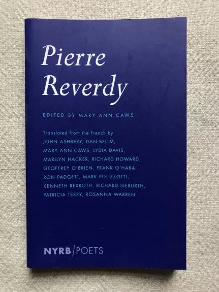 Poems - Pierre Reverdy, knyga