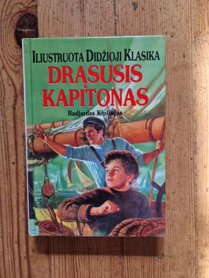 Drąsusis kapitonas - Radjardas Kiplingas, knyga