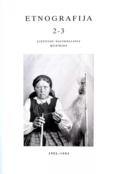 Etnografija 2–3. Metraštis 1992–1993 - Birutė Kulnytė, knyga