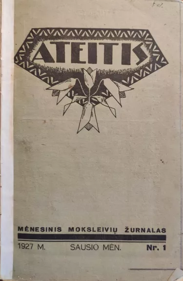Ateitis, 1927 m. - Autorių Kolektyvas, knyga