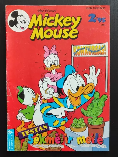 Mickey Mouse 1995 m., nr. 2 - Walt Disney, knyga
