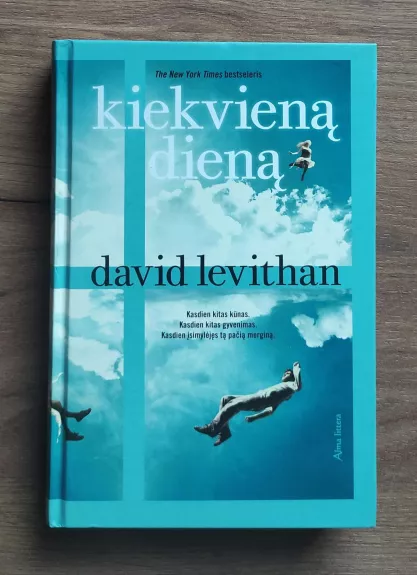 Kiekvieną dieną - David Levithan, knyga