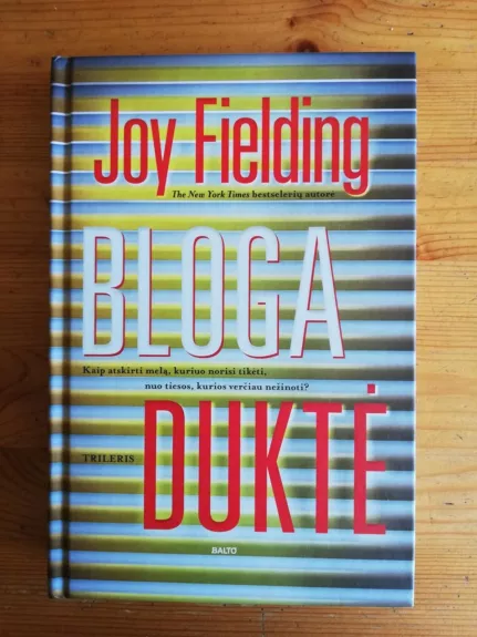 BLOGA DUKTĖ - Joy Fielding, knyga