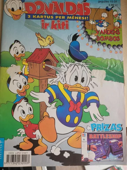 Donaldas ir kiti, 1999, Nr 10 - Walt Disney, knyga