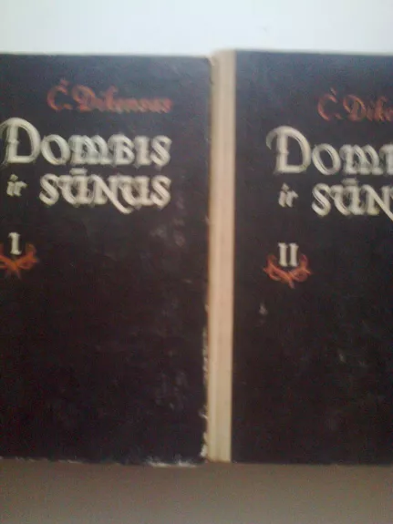 Dombis ir sūnus (1 - 2 tomai) - Charles Dickens, knyga