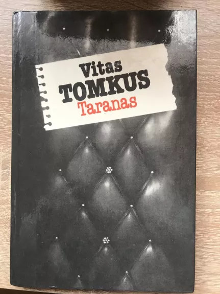 Taranas - Vitas Tomkus, knyga