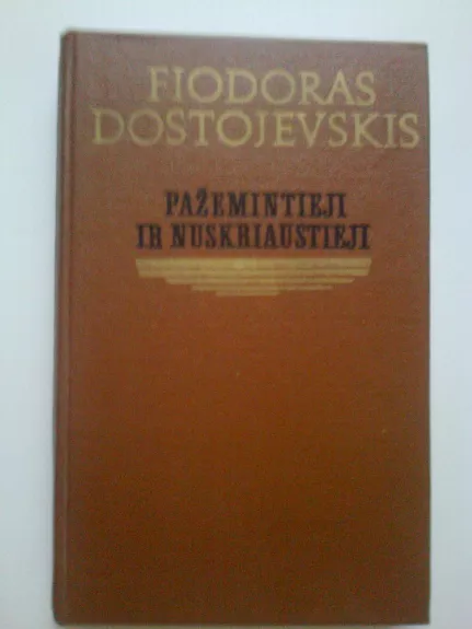 Pažemintieji ir nuskriaustieji - Fiodoras Dostojevskis, knyga