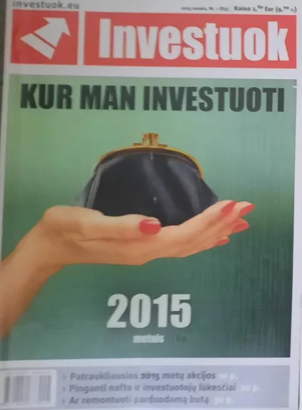 Investuok, 2015 m., Nr. 1