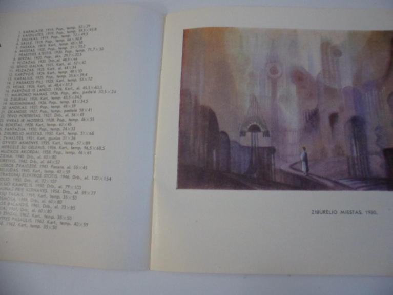 Kazio Simonio dailes kuriniu jubiliejines parodos katalogas