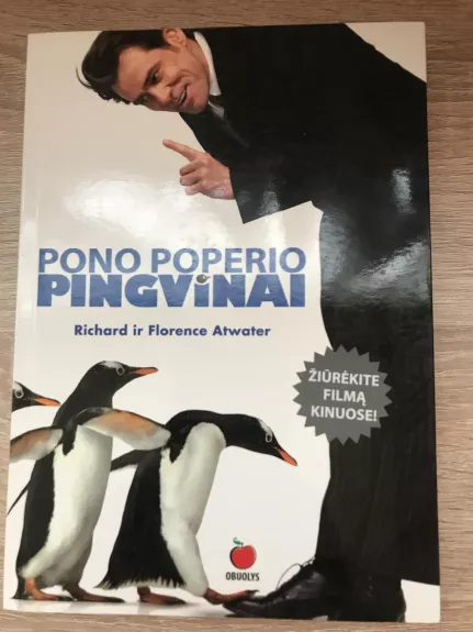Pono Poperio pingvinai - Richard ir kiti Awater, knyga