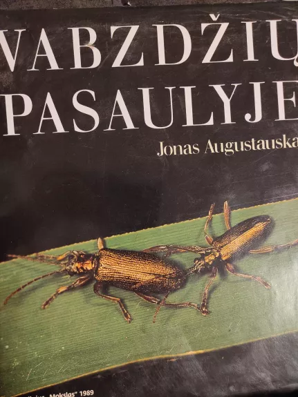 Vabzdžių pasaulyje - Jonas Augustauskas, knyga