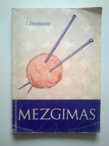 Mezgimas - J. Januškienė, knyga