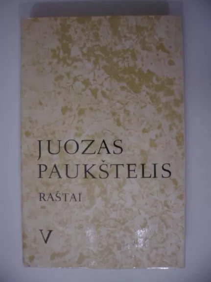 Raštai (V tomas)