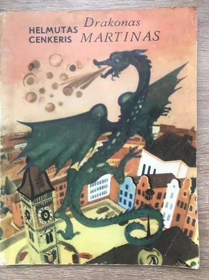 Drakonas Martinas - Helmutas Cenkeris, knyga