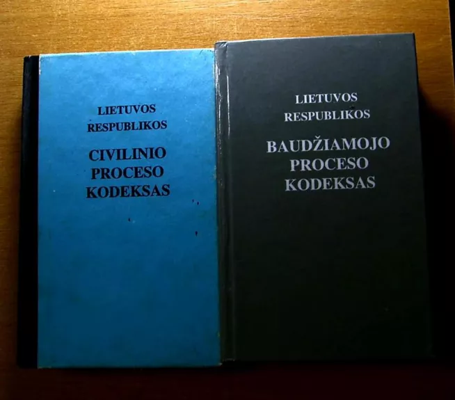 LIETUVOS RESPUBLIKOS CIVILINIO PROCESO KODEKSAS