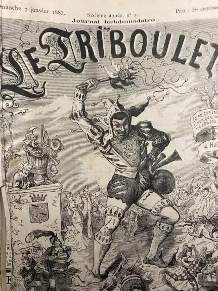 LE Triboulet (tribulete) - A. Boulfroy, knyga