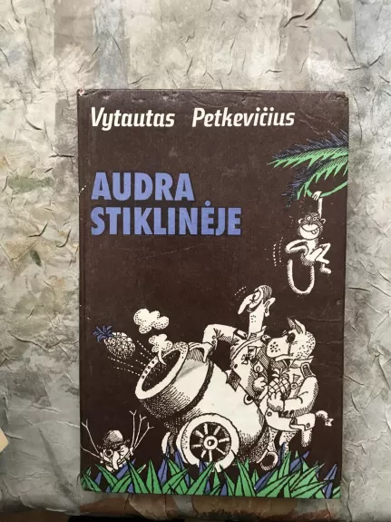 Audra stiklinėje - Vytautas Petkevičius, knyga