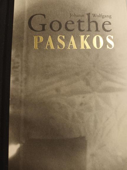 Pasakos - Johann Wolfgang Goethe, knyga