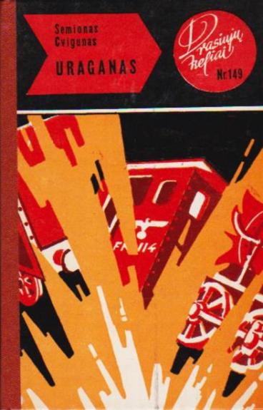 Uraganas - Semionas Cvigunas, knyga