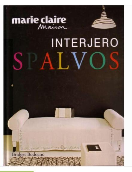 Marie Claire Maison. Interjero spalvos