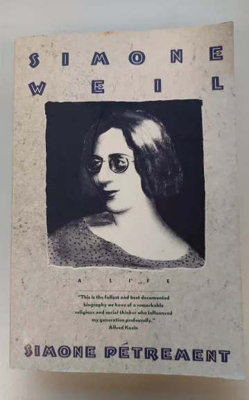 Simone Weil A Life - Simone Petrement, knyga