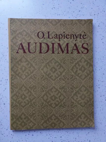 Audimas - Olga Lapienytė, knyga