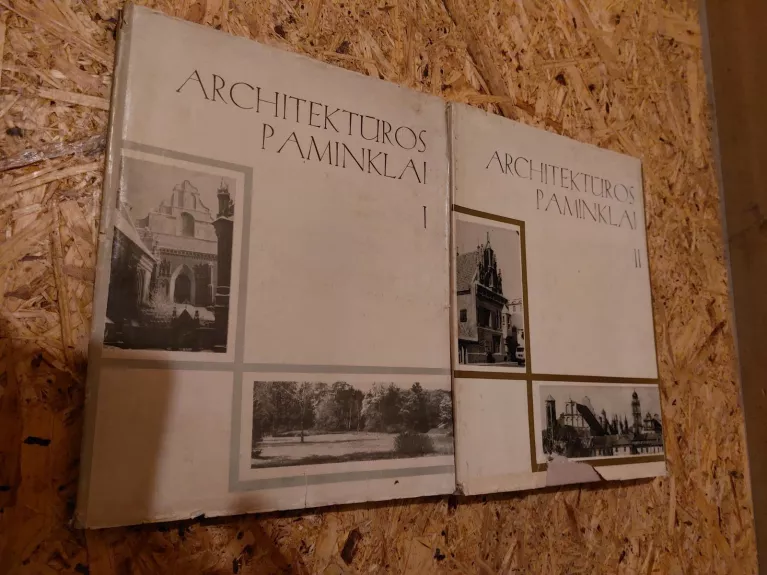 Architektūros Paminklai 1 ir 2 tomai - Autorių Kolektyvas, knyga