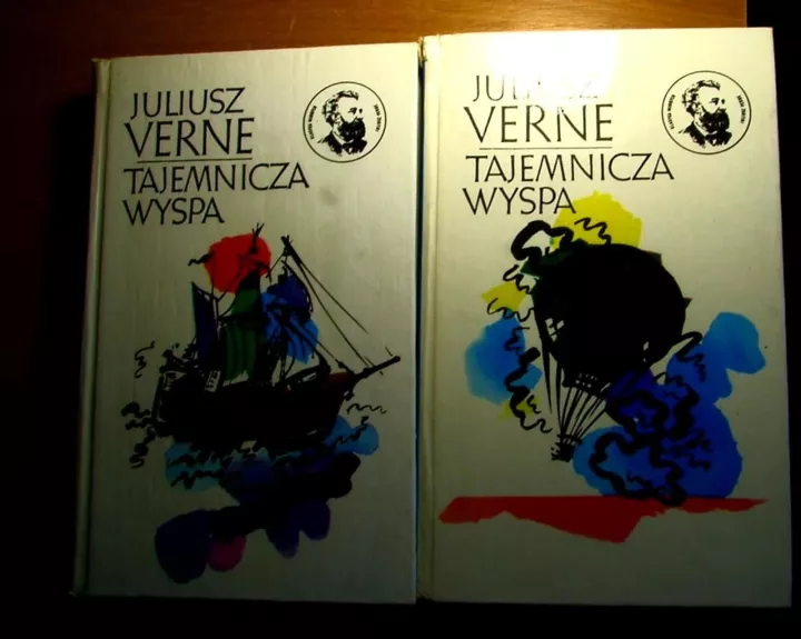 Tajemnicza wyspa - Žiulis Vernas, knyga