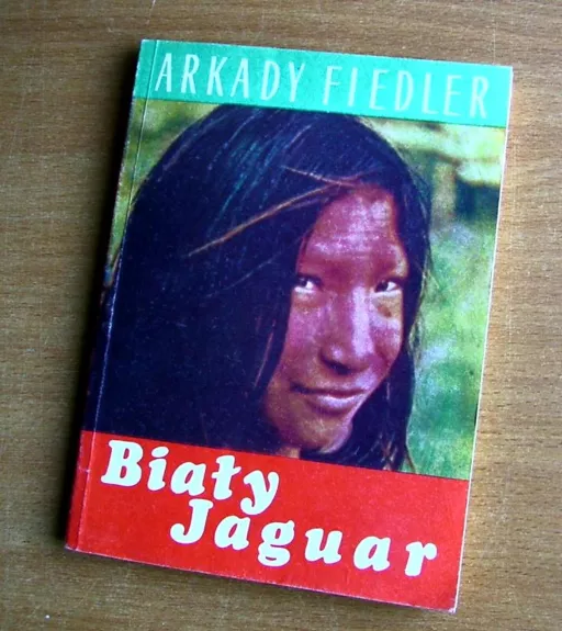 Bialy Jaguar - Arkady Fiedler, knyga