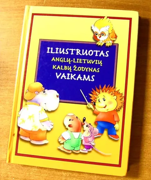 Iliustruotas anglų-lietuvių kalbų žodynas vaikams - Joanna Babula, knyga