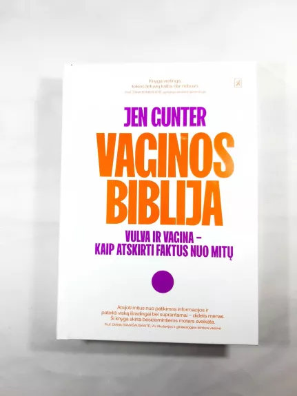 Vaginos biblija - Jen Gunter, knyga 1