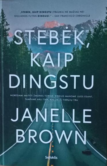 Stebėk, kaip dingstu - Brown Jannele, knyga