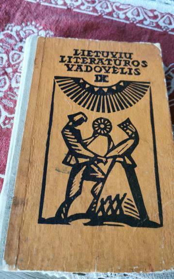 Lietuvių litreratūros vadovėlis IX klasei - J. Riškus, knyga 1